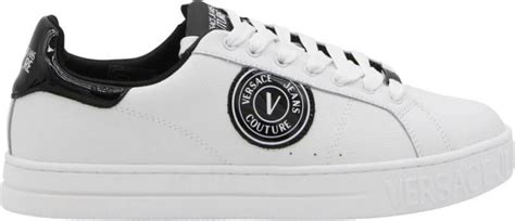 lederen schoenen versace jeans